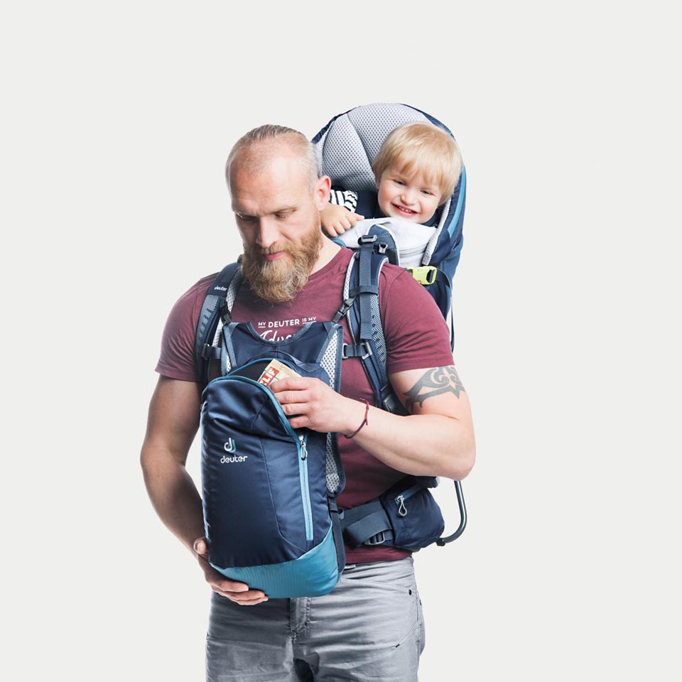 Deuter kid comfort 3 framed child carrier for hiking top