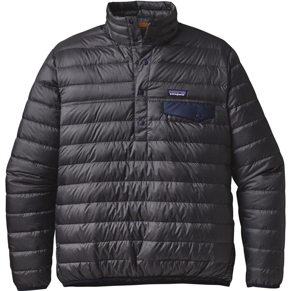 PATAGONIA DOWN Snap T Pullover Jacket Navy Blue PATAGONIA DOWN Snap T Pullover Jacket Navy Blue
