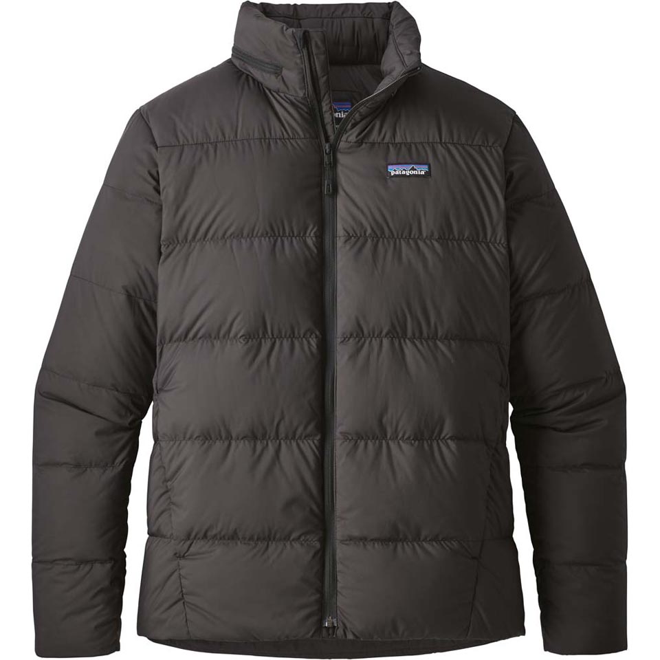 patagonia men's down jacket black