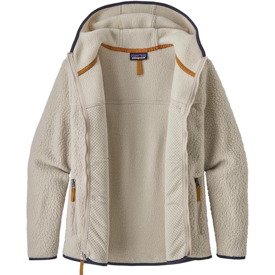 retro pile hoody