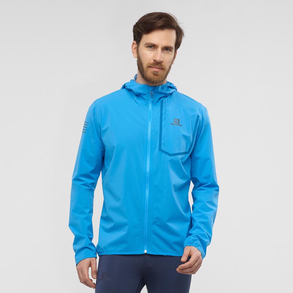 men's salomon bonatti pro wp waterproof jacket