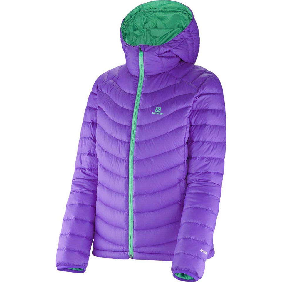 salomon halo down hooded jacket