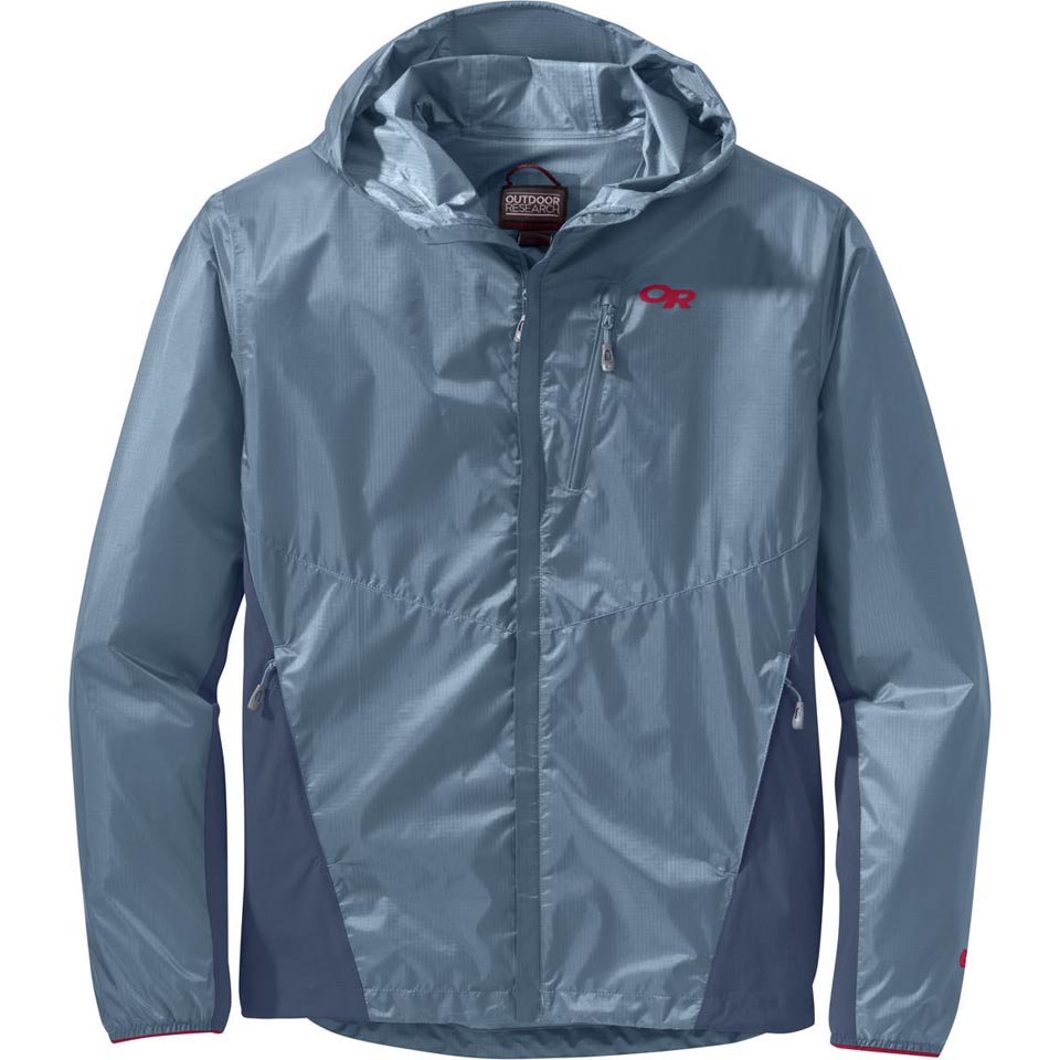 outdoor research men's helium hybrid hooded jacket