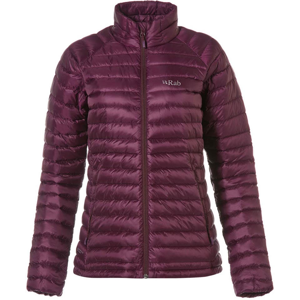 purple rab coat