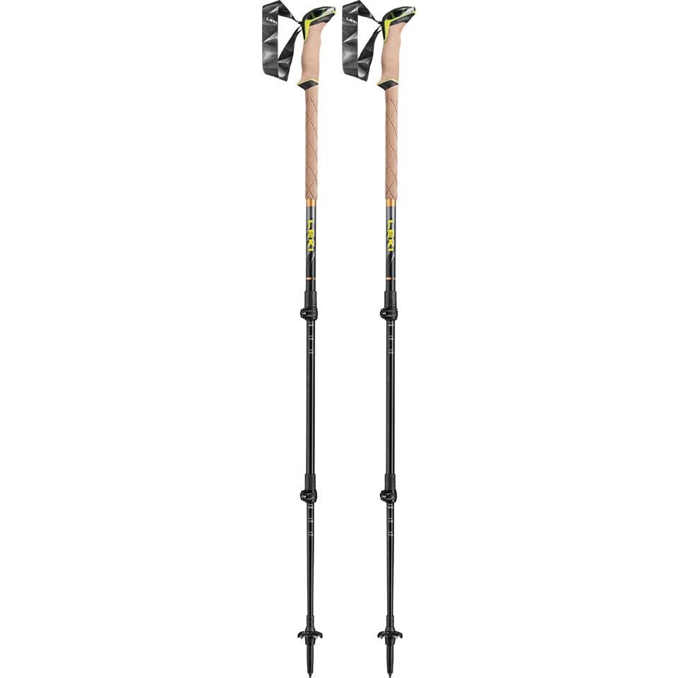 Erwachsene Grau LEKI Trekkingstöcke Sherpa Antishock Unisex 