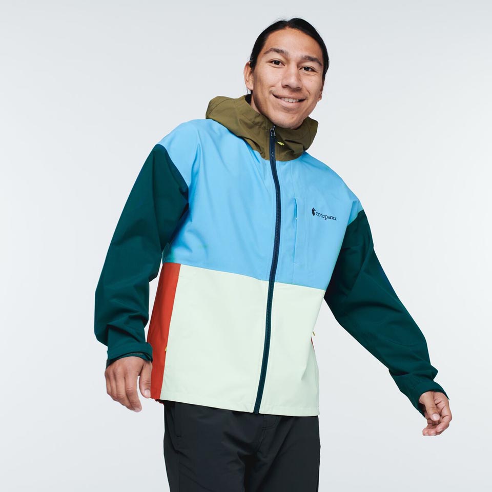 Cotopaxi Cielo Rain Jacket - Men's, River/Deep Ocean / L