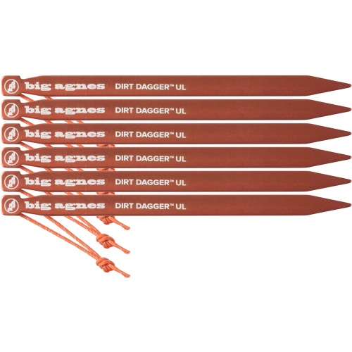 Dirt Dagger UL 6.75-inch Tent Stake (Pack of 6) product image - main