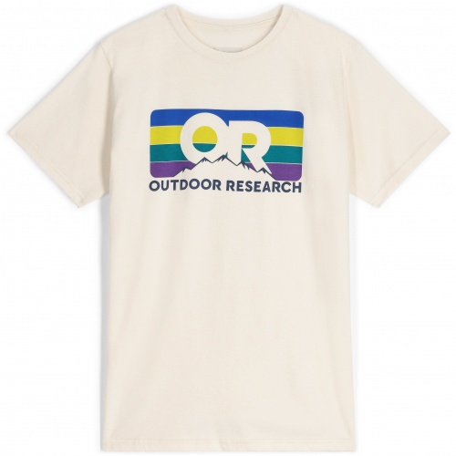 Outdoor Research Advocate Tee – Maglietta Uomo In Cotone 100%, Logo Classico, Leggera, Taglia L
