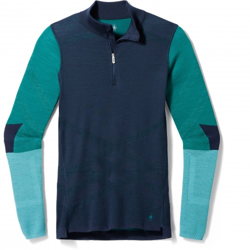 Women's Intraknit Thermal Merino Base Layer Colorblock 1/4 Zip product image - main