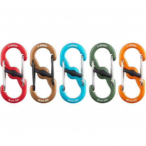 S-Biner MicroLock Aluminum (5 Pack) product image - main