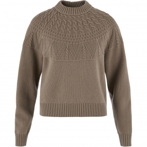 Women's Ovik Solid Jacquard Knit product image - main
