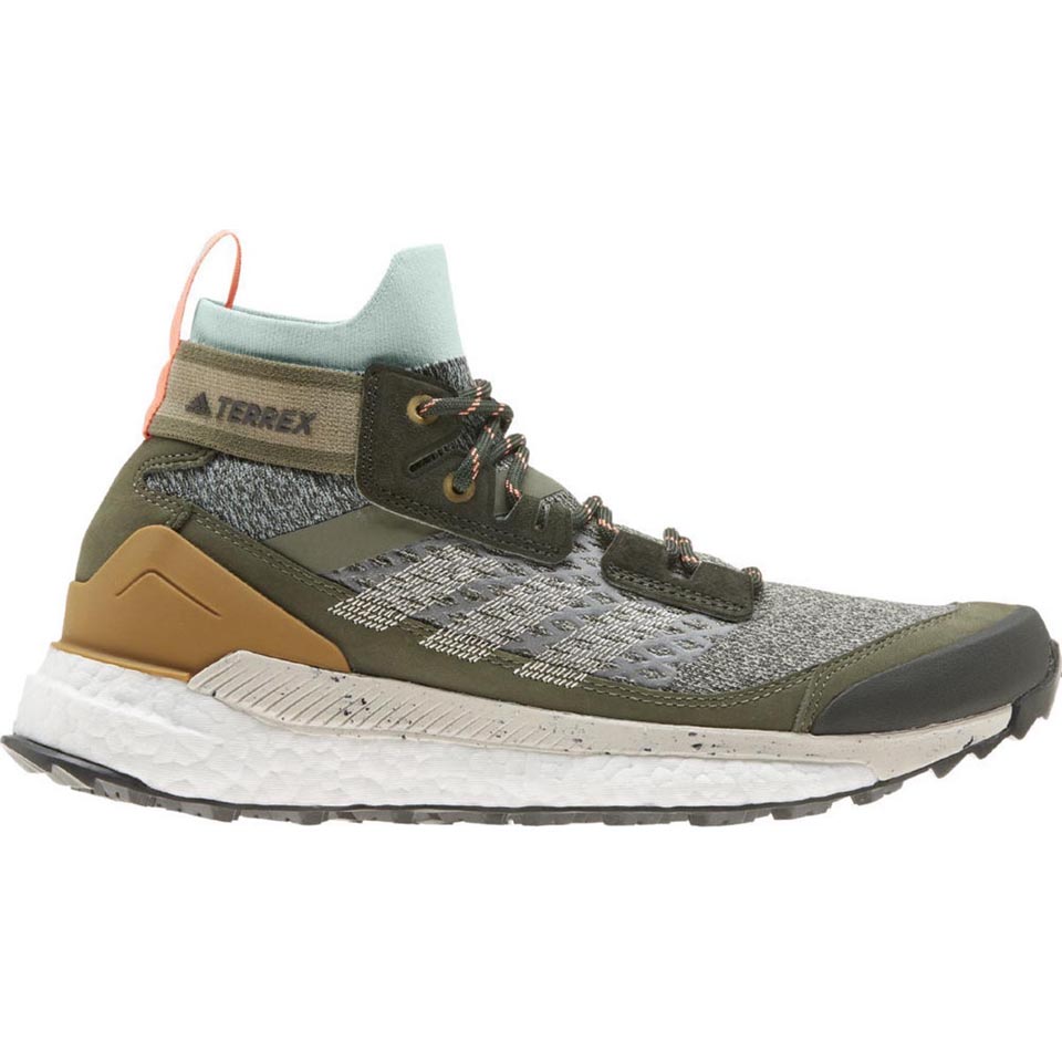terrex free hiker blue hiking shoes
