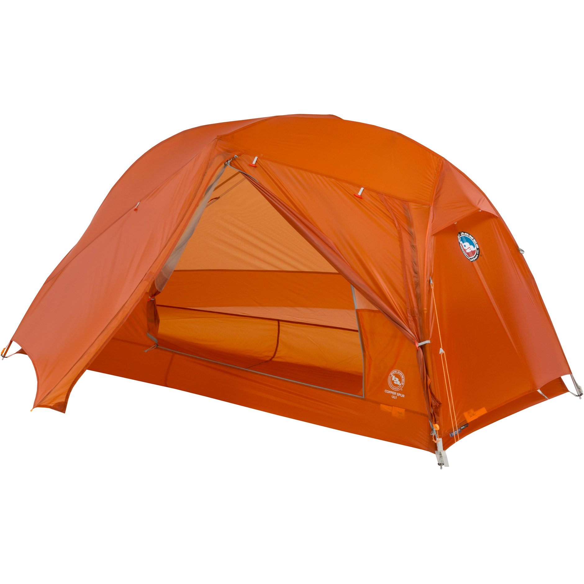 コッパースプール Copper Spur HV UL1 Big Agnes Copper-Spur-UL-1-Tangelo-
