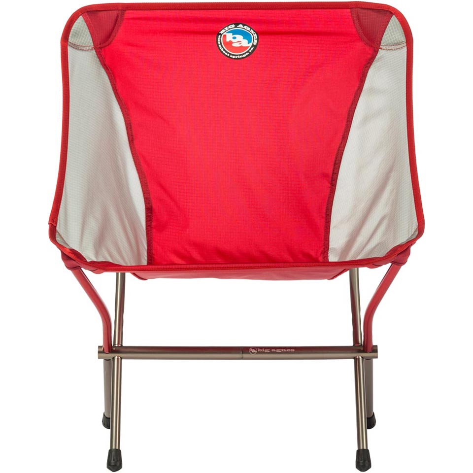 Mica Basin Camp Chair Red/Gray