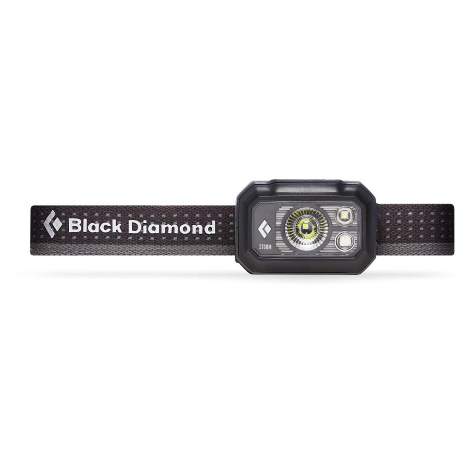 Black Diamond Storm Headlamp 375 Lumens Graphite ~ Brand New ~ 