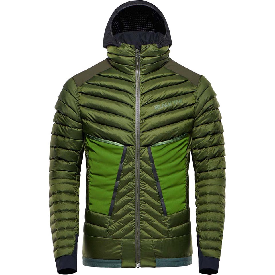 Green Black Yak Vest Men's Bakosi Jacket