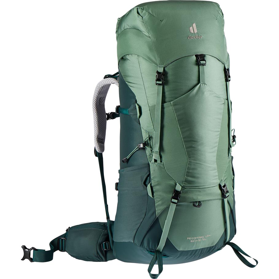Deuter - ドイター エアコンタクト 60+10SL woman Deuter Aircontact Lite 60 + 10 SL Women's | Enwild