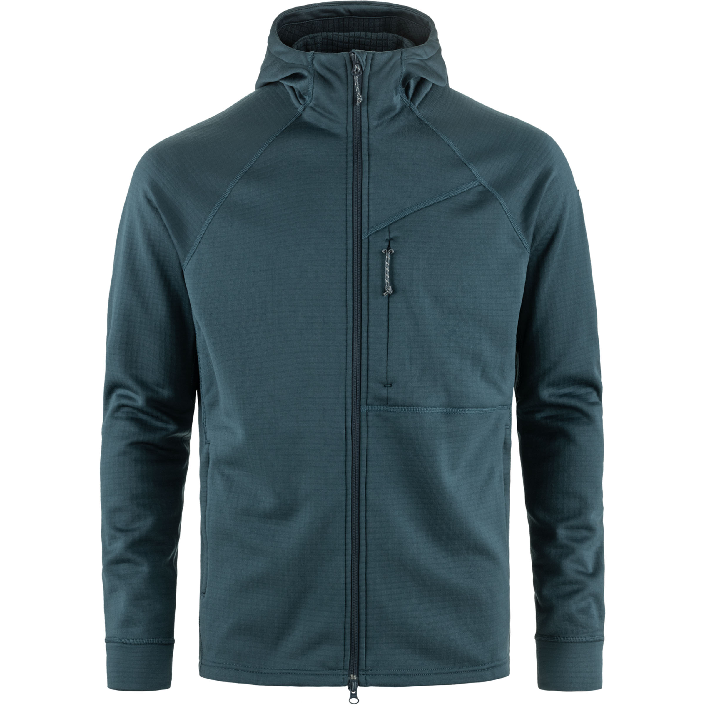 Fjallraven Men's Abisko Grid Fleece Hoodie | Enwild