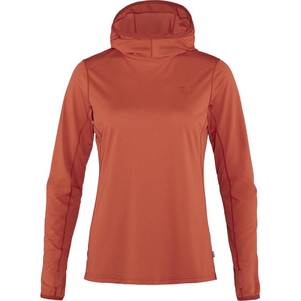 FJALLRAVEN｜ (ABISKO SUN HOODIE W SHARK GREY (84108/016) Fjallraven Abisko Sun Hoodie - Shark Grey | Pullover Hoodies