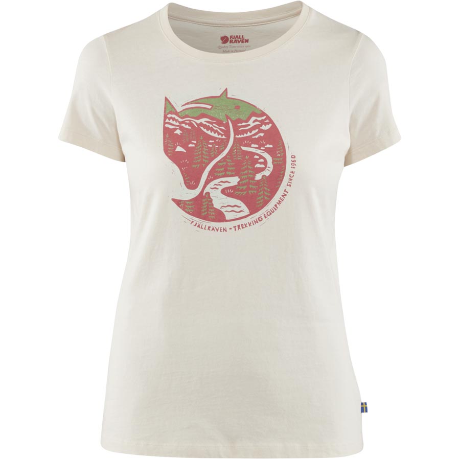Fjallraven Women's Arctic Fox Print T-Shirt | Enwild