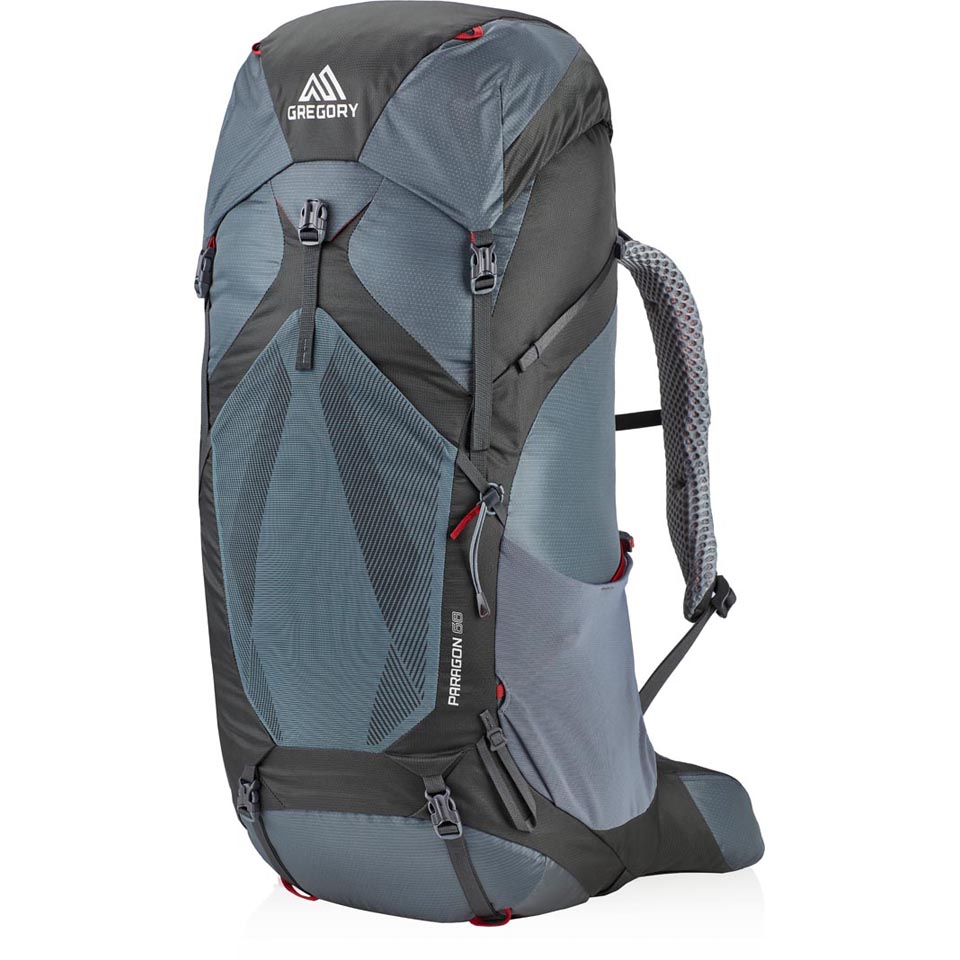 Mochila Gregory Paragon 68L Masculina - Trilha Camping Ajustável