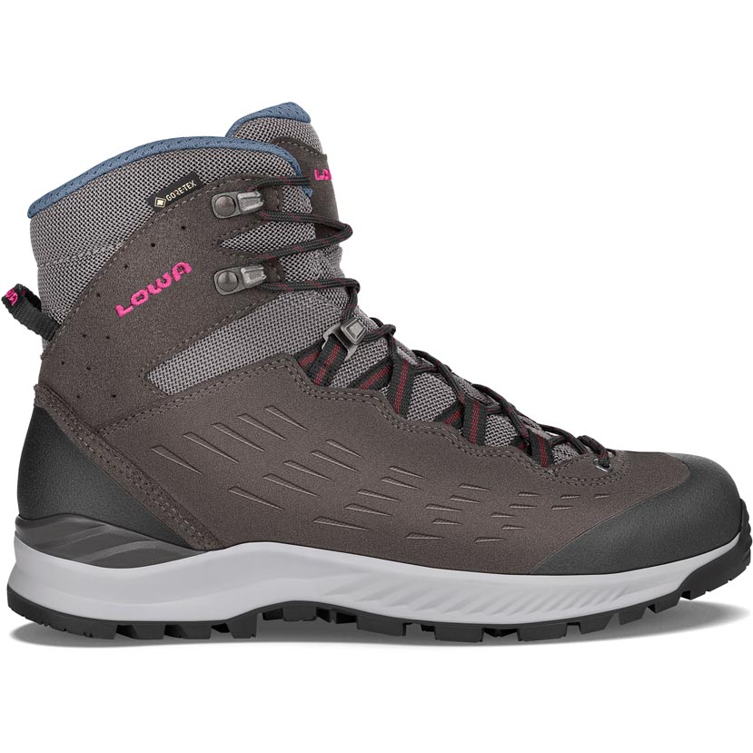 Lowa Women's Explorer II GTX Mid Boot - 7 - Anthracite / Berry