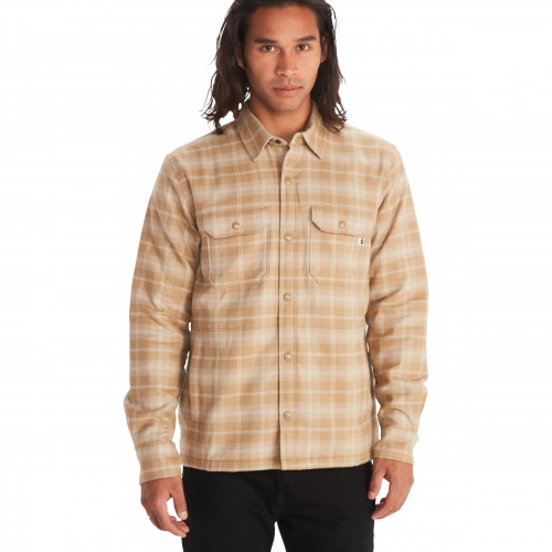 Men's Ridgefield Heavyweight Sherpa-Lined Flannel Jacket (Clearance) product image - main