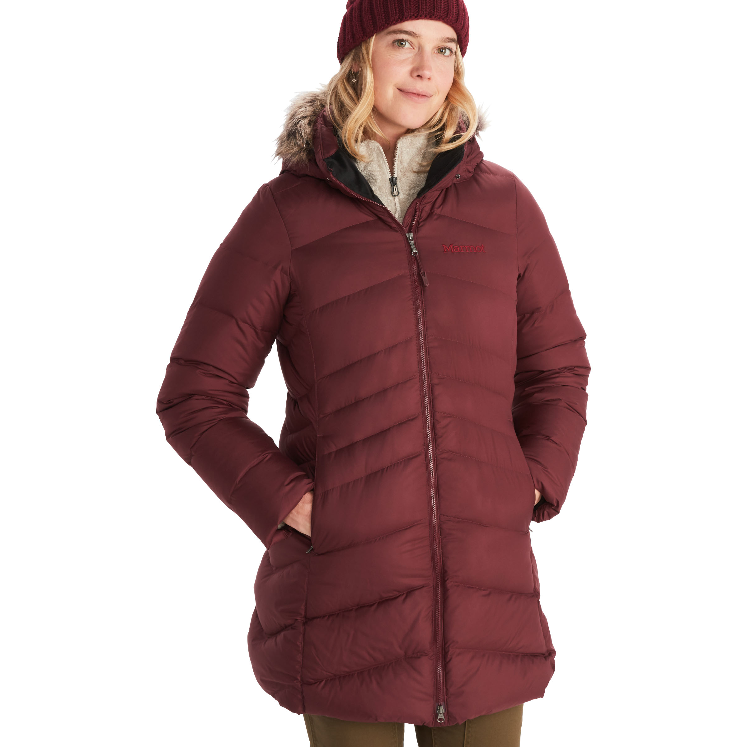 Women's marmot on sale montreal coat