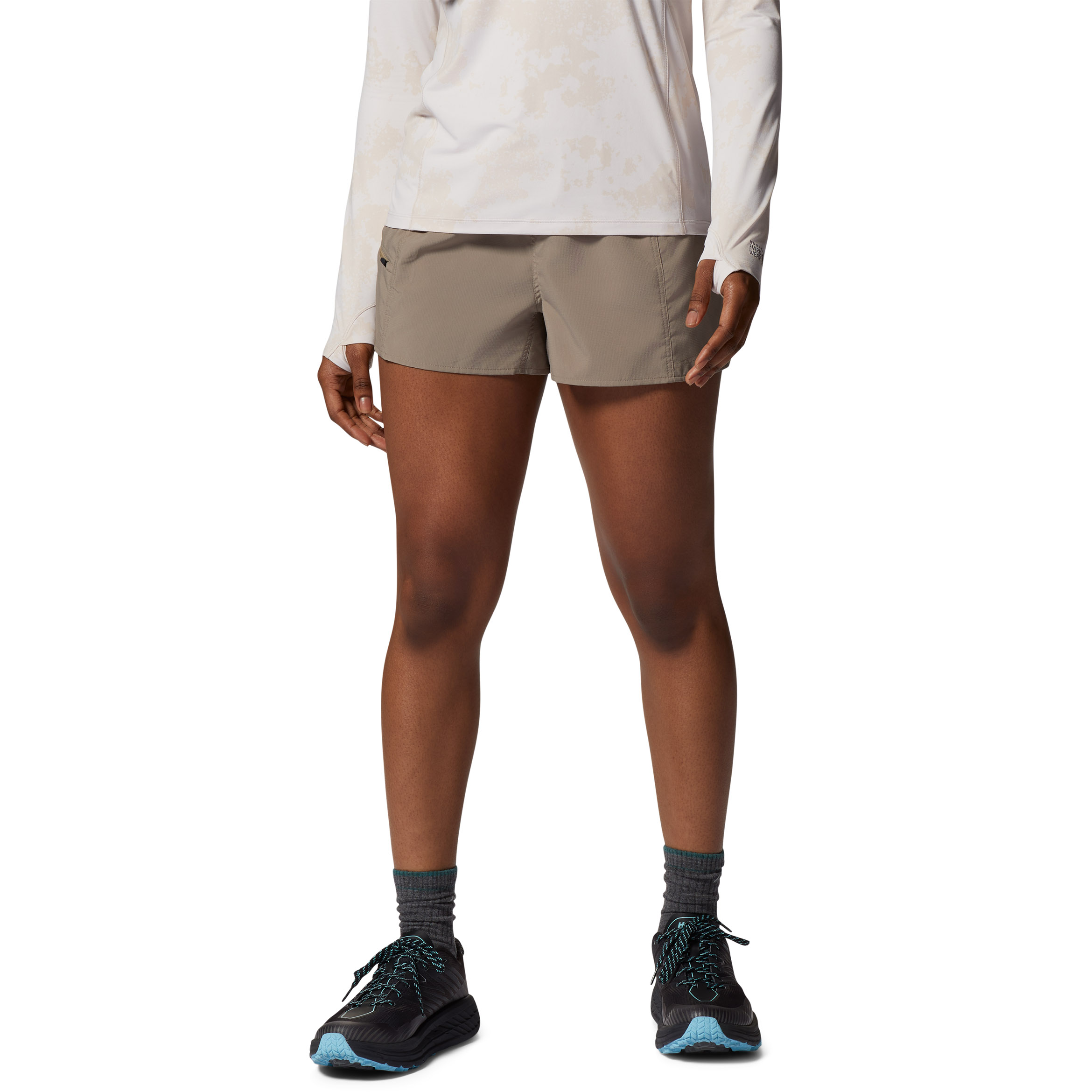 Mountain Hardwear Women's Shade Lite Shorts - UPF 50, Lightweight, Quick-Dry, No Side Seams