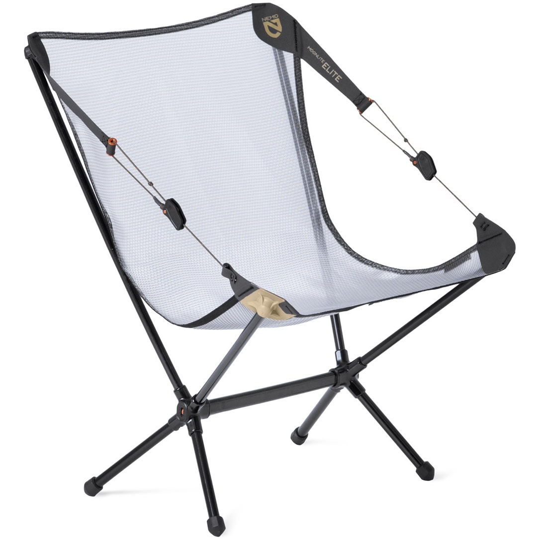 NEMO MOONLITE ELITE チェア グッドナイトグレー NEMO Moonlite Elite Reclining Camp Chair | Enwild