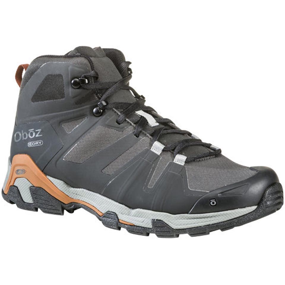 Oboz Men's Arete Mid B-Dry (10.5 Black/Copper)