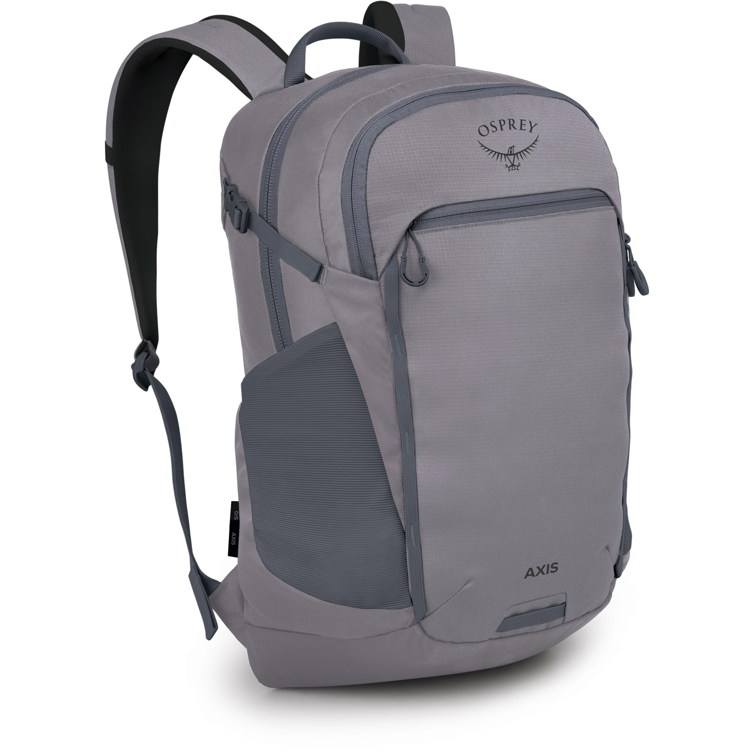 osprey axis computer backpack Packs Laptop Backpack, Aster Purple An adjustable sternum strap and upper compression help stabilize your belongings and side water bottle pockets keep you hydrated on the move Axis-Black/Coal Grey