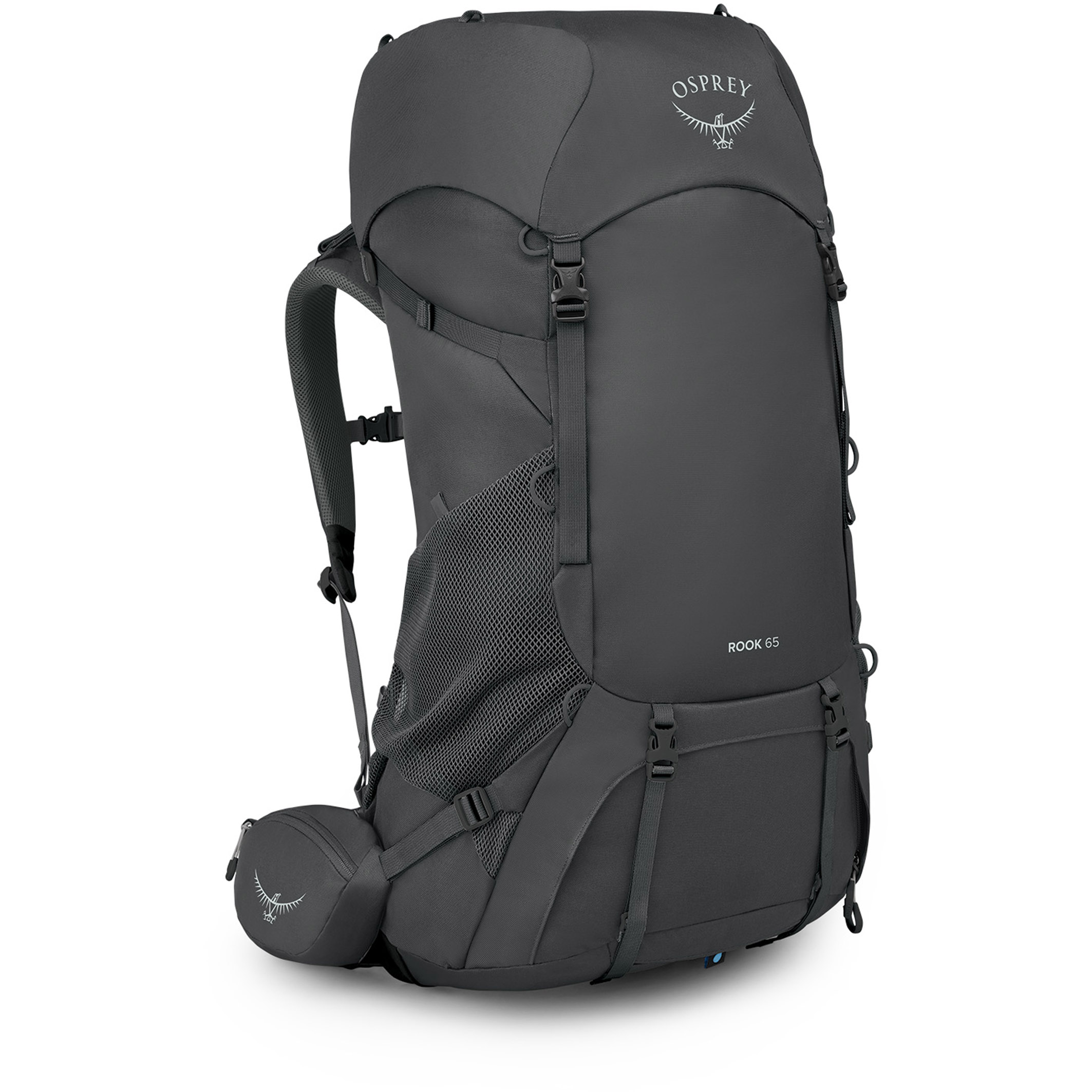 Osprey Rook 65L, Dark Charcoal/Silver Lining