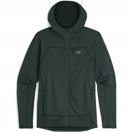 Men's Vigor Grid Fleece Full Zip Hoodie (Used) product image - main