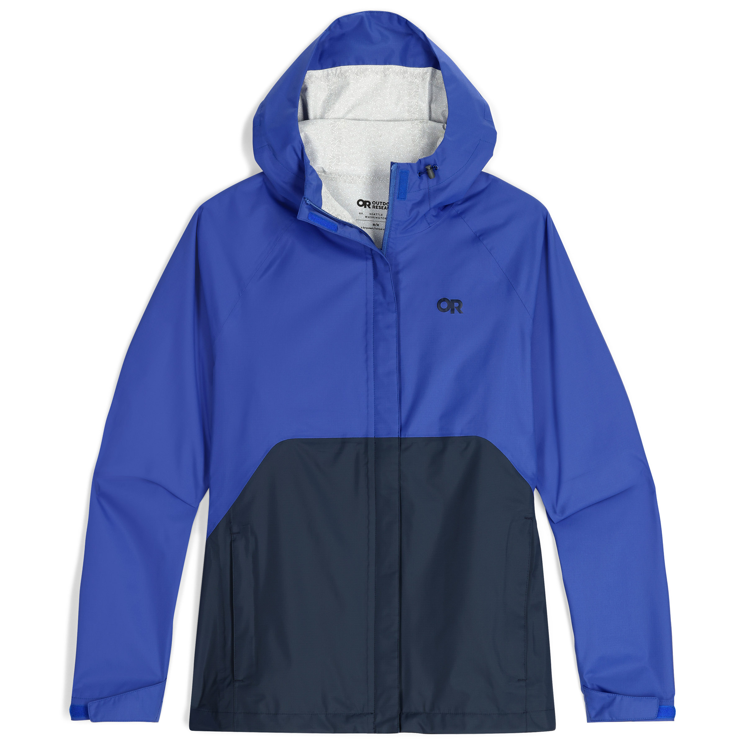 Outdoor Research Apollo Rain Jacket Women s Ultramarine Naval Blue XS