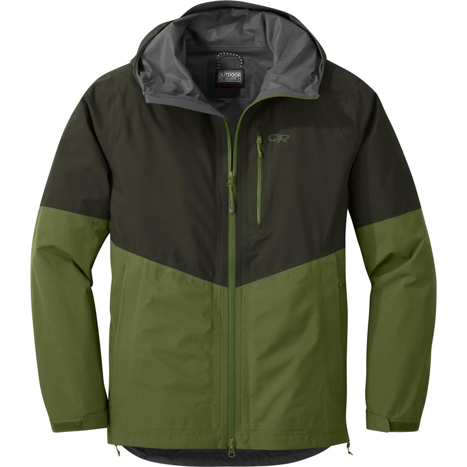 Outdoor Research GORE-TEX ジャケット オリーブグリーン Outdoor Research Allies Mountain Jacket 3 Layer Gore-tex