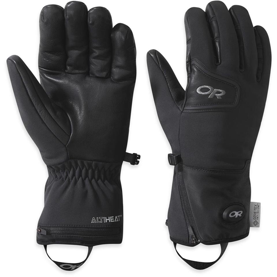 windbloc glove outdoor research stormtracker heated sensor gloves