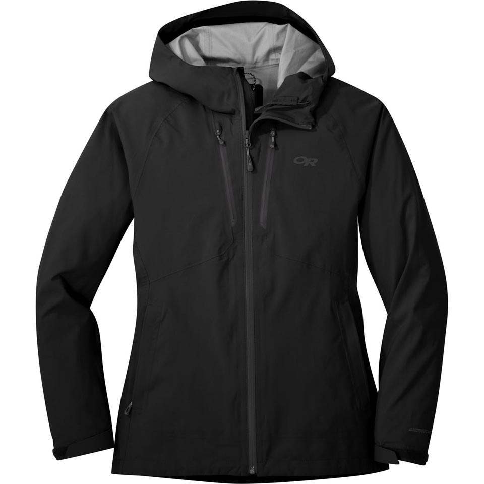 Women's Microgravity AscentShell Jacket-Small Black