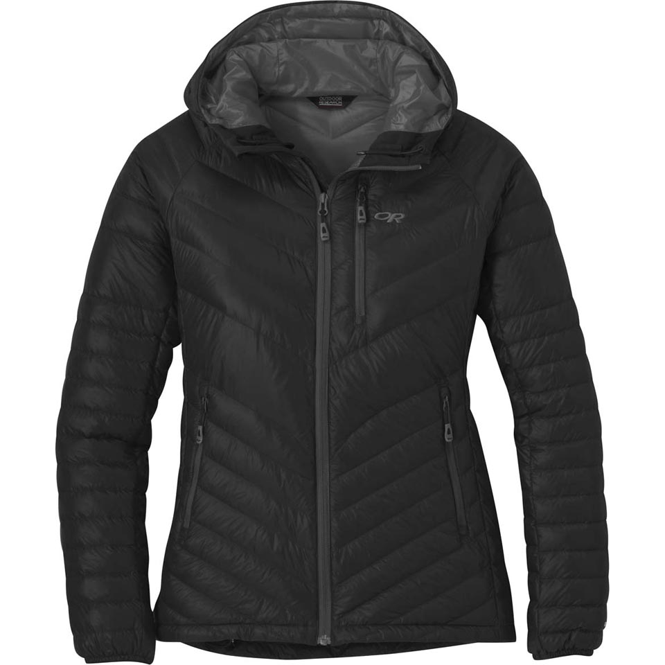 Women s Illuminate Down Hoody Large Black