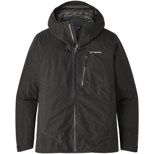 Patagonia Calcite GTX Full Zip Hooded Black Rain Jacket