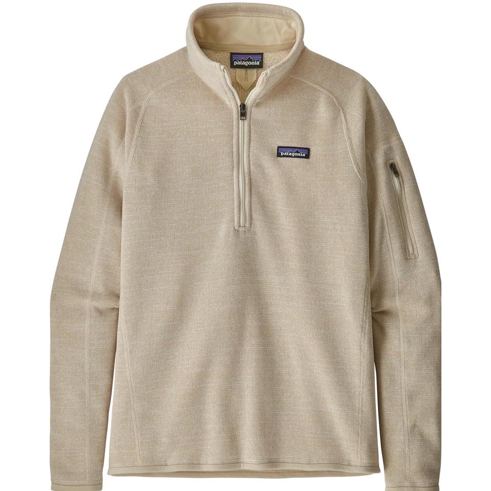 patagonia women's quarter zip better sweater