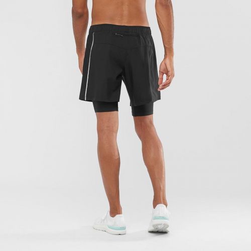 SALOMON Mens Agile Twinskin Short M
