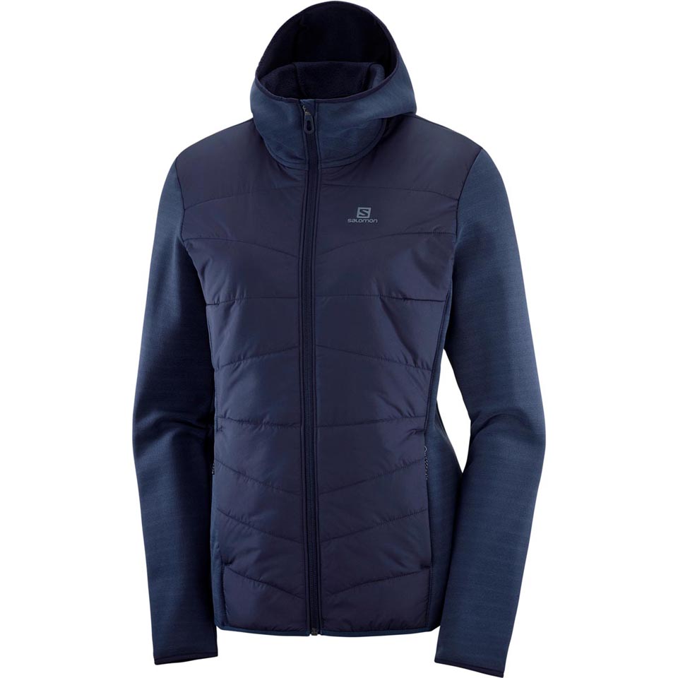 Salomon Women s Radiant Hybrid Hoodie Enwild