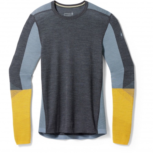 Smartwool Men's Intraknit Thermal Merino Base Layer Colorblock Crew ...