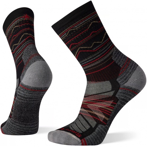 Men's Performance Hike Light Cushion Mountain Range Pattern Crew (Clearance) product image - main