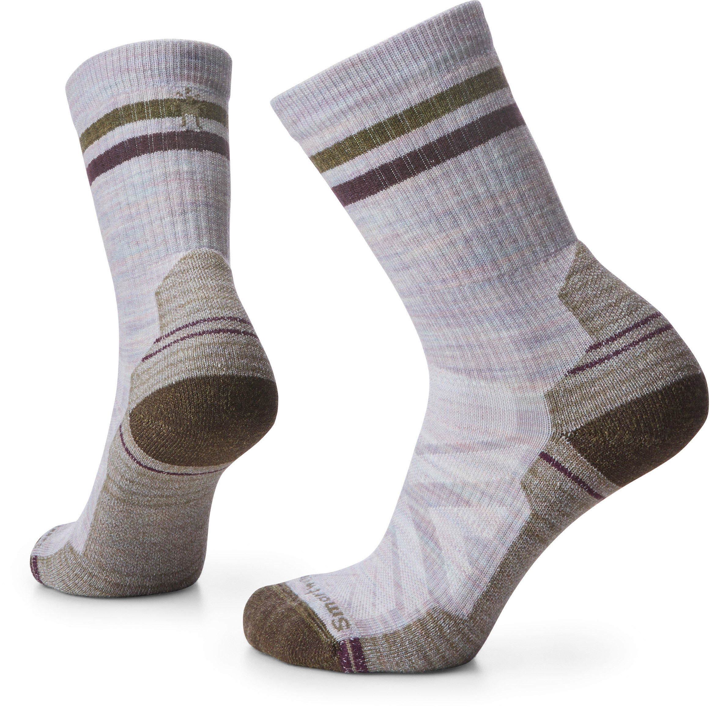 Smartwool Women's Hike Light Cushion Tube Stripe Crew | Enwild Smartwool Women's Hike Light Cushion Tube Stripe Crew | Enwild