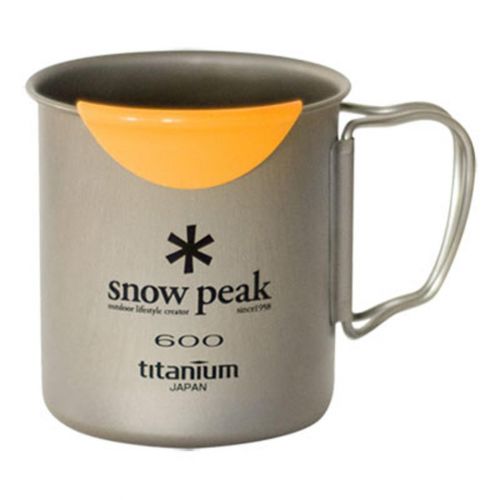 Snow Peak Single Wall 600 Titanium Cup with Hotlips | Enwild